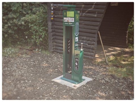 2026 - Fahrradreparaturstation bei der Schutzhütte